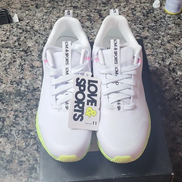 Love & Sports Women's Lace-Up Tech Running Sneakers size 11 new with box & tags - Picture 2 of 12